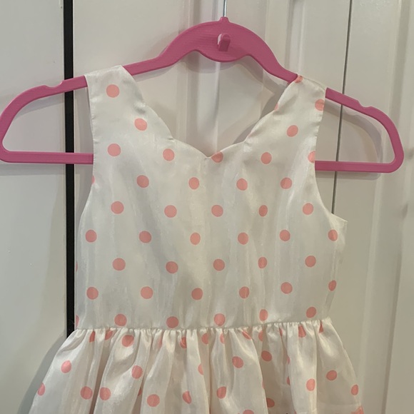 NWT 🌹 Gymboree “Dressed Up” polka dot Dress Size 7 - Picture 4 of 10